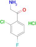 2-amino-1-(2-chloro-4-fluorophenyl)ethan-1-one hydrochloride