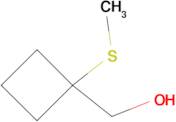 [1-(methylsulfanyl)cyclobutyl]methanol