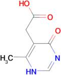 2-(4-hydroxy-6-methylpyrimidin-5-yl)acetic acid