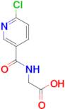 2-[(6-chloropyridin-3-yl)formamido]acetic acid