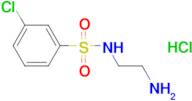 N-(2-aminoethyl)-3-chlorobenzene-1-sulfonamide hydrochloride