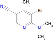 5-bromo-6-(dimethylamino)-4-methylpyridine-3-carbonitrile