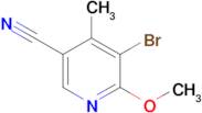 5-bromo-6-methoxy-4-methylpyridine-3-carbonitrile