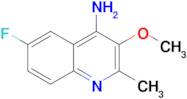 6-fluoro-3-methoxy-2-methylquinolin-4-amine