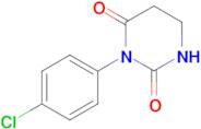 3-(4-chlorophenyl)-1,3-diazinane-2,4-dione