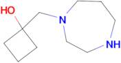 1-[(1,4-diazepan-1-yl)methyl]cyclobutan-1-ol