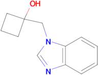 1-[(1H-1,3-benzodiazol-1-yl)methyl]cyclobutan-1-ol