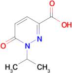 6-oxo-1-(propan-2-yl)-1,6-dihydropyridazine-3-carboxylic acid