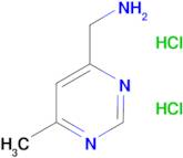 1-(6-methylpyrimidin-4-yl)methanamine dihydrochloride