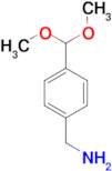 1-[4-(dimethoxymethyl)phenyl]methanamine