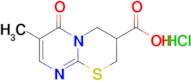 7-methyl-6-oxo-2H,3H,4H,6H-pyrimido[2,1-b][1,3]thiazine-3-carboxylic acid hydrochloride