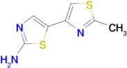 5-(2-methyl-1,3-thiazol-4-yl)-1,3-thiazol-2-amine