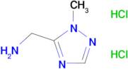 1-(1-methyl-1H-1,2,4-triazol-5-yl)methanamine dihydrochloride