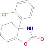 3a-(2-Chlorophenyl)-3a,4,5,6-tetrahydrobenzo[d]oxazol-2(3H)-one