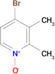 4-bromo-2,3-dimethylpyridin-1-ium-1-olate