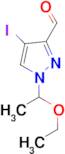 1-(1-ethoxyethyl)-4-iodo-1H-pyrazole-3-carbaldehyde