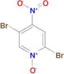 2,5-dibromo-4-nitropyridin-1-ium-1-olate