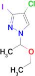 4-chloro-1-(1-ethoxyethyl)-3-iodo-1H-pyrazole