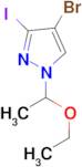 4-bromo-1-(1-ethoxyethyl)-3-iodo-1H-pyrazole