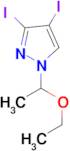 1-(1-ethoxyethyl)-3,4-diiodo-1H-pyrazole