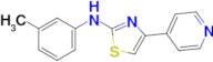 4-(Pyridin-4-yl)-N-(m-tolyl)thiazol-2-amine