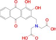 2,2'-(((3,4-Dihydroxy-9,10-dioxo-9,10-dihydroanthracen-2-yl)methyl)azanediyl)diacetic acid