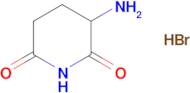 3-Aminopiperidine-2,6-dione hydrobromide