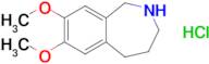 7,8-Dimethoxy-2,3,4,5-tetrahydro-1H-benzo[c]azepine hydrochloride