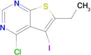 4-Chloro-6-ethyl-5-iodothieno[2,3-d]pyrimidine