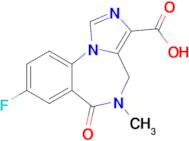 8-Fluoro-5-methyl-6-oxo-5,6-dihydro-4H-benzo[f]imidazo[1,5-a][1,4]diazepine-3-carboxylic acid
