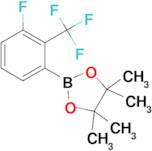 2-(3-Fluoro-2-(trifluoromethyl)phenyl)-4,4,5,5-tetramethyl-1,3,2-dioxaborolane