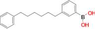 (3-(6-Phenylhexyl)phenyl)boronic acid