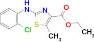 2-(2-Chloro-phenylamino)-5-methyl-thiazole-4-carboxylic acid ethyl ester