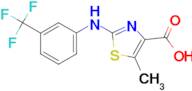 5-Methyl-2-(3-trifluoromethyl-phenylamino)-thiazole-4-carboxylic acid