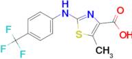 5-Methyl-2-(4-trifluoromethyl-phenylamino)-thiazole-4-carboxylic acid