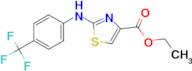 2-(4-Trifluoromethyl-phenylamino)-thiazole-4-carboxylic acid ethyl ester