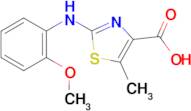 2-(2-Methoxy-phenylamino)-5-methyl-thiazole-4-carboxylic acid