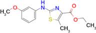 2-(3-Methoxy-phenylamino)-5-methyl-thiazole-4-carboxylic acid ethyl ester