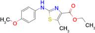 2-(4-Methoxy-phenylamino)-5-methyl-thiazole-4-carboxylic acid ethyl ester