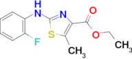 2-(2-Fluoro-phenylamino)-5-methyl-thiazole-4-carboxylic acid ethyl ester