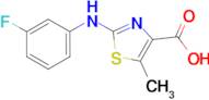 2-(3-Fluoro-phenylamino)-5-methyl-thiazole-4-carboxylic acid