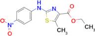 5-Methyl-2-(4-nitro-phenylamino)-thiazole-4-carboxylic acid ethyl ester