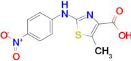 5-Methyl-2-(4-nitro-phenylamino)-thiazole-4-carboxylic acid