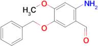 2-Amino-5-(benzyloxy)-4-methoxybenzaldehyde