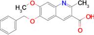 6-Benzyloxy-7-methoxy-2-methyl-quinoline-3-carboxylic acid