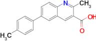 2-Methyl-6-p-tolyl-quinoline-3-carboxylic acid