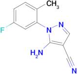 5-Amino-1-(5-fluoro-2-methyl-phenyl)-1H-pyrazole-4-carbonitrile