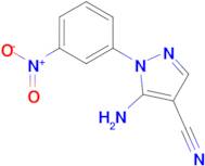 5-Amino-1-(3-nitro-phenyl)-1H-pyrazole-4-carbonitrile