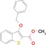 3-Benzyloxy-benzo[b]thiophene-2-carboxylic acid methyl ester