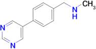 Methyl-(4-pyrimidin-5-yl-benzyl)-amine